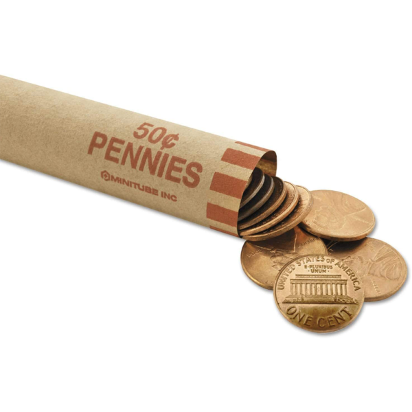 Nested Gunshell Coin Wrappers – Pennies