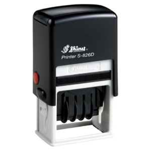 Shiny S826-D2 Dater Stamp (Two Color)