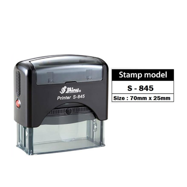Shiny S845 Six-Line Endorsement Stamp