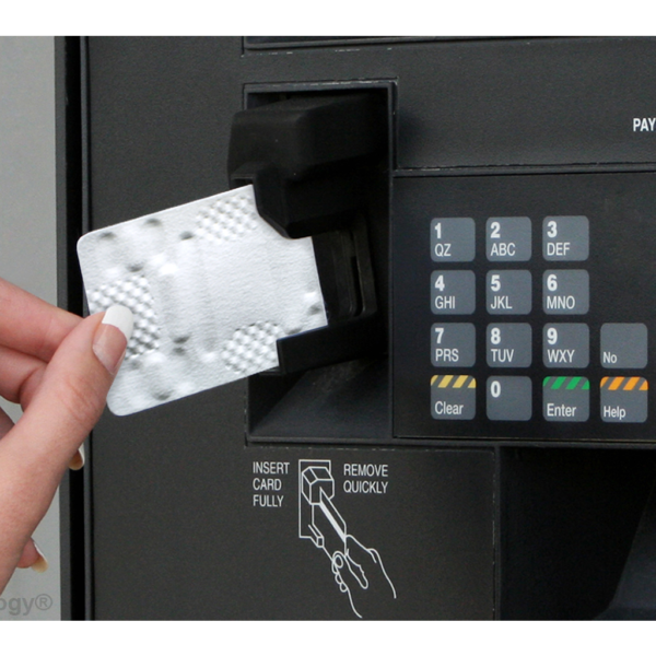 Smart Card Reader Cleaning Card for gas station magnetic stripe reader